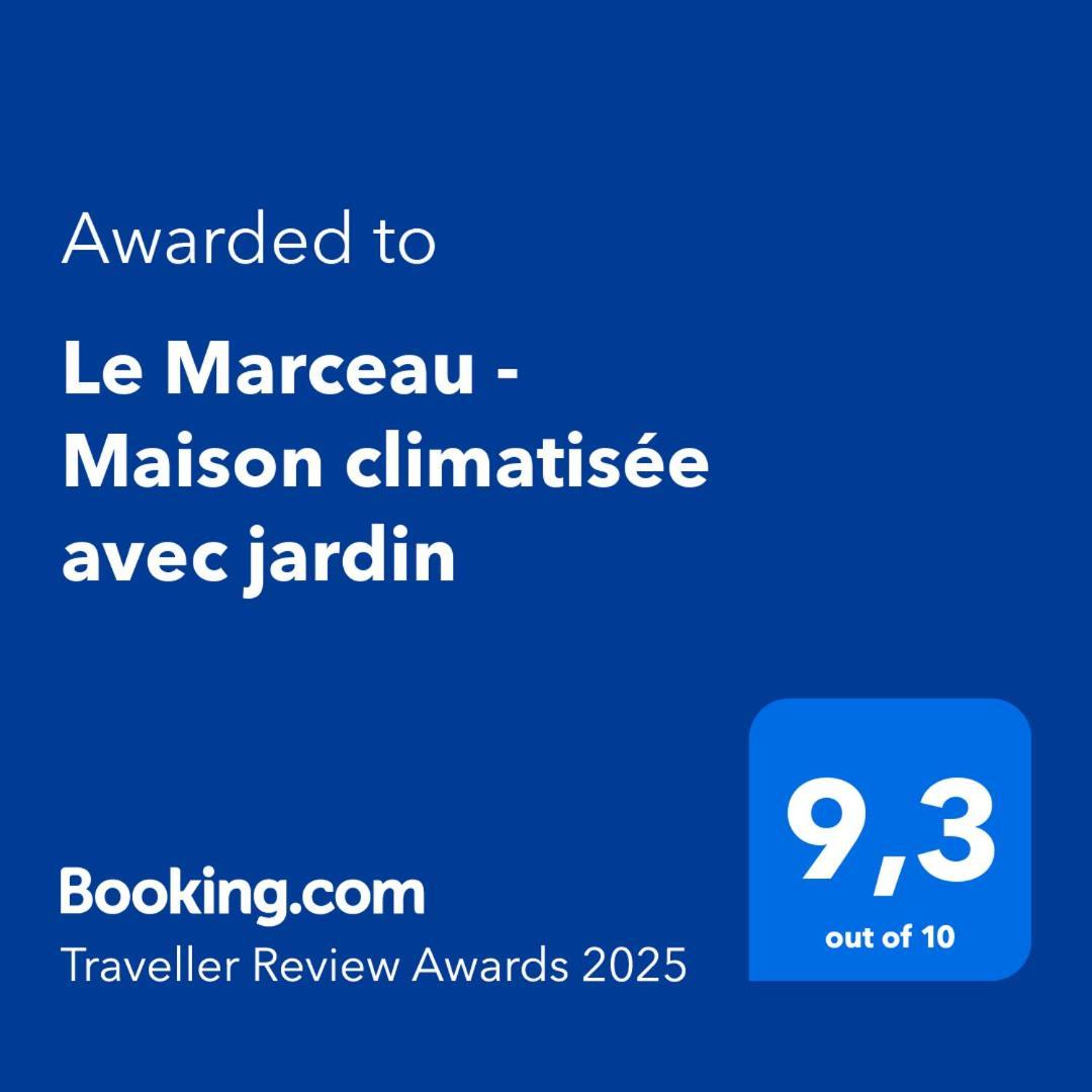Le Marceau - Maison Climatisee Avec Jardin การ์กาซอน ภายนอก รูปภาพ